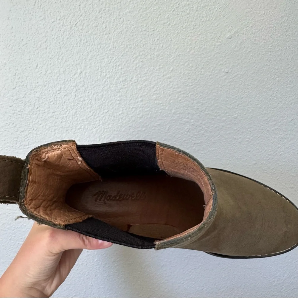 Madewell The Carina Platform Chelsea Boots